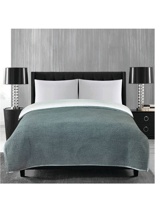 Reversible Blanket fabric Grey 220 x 240cm