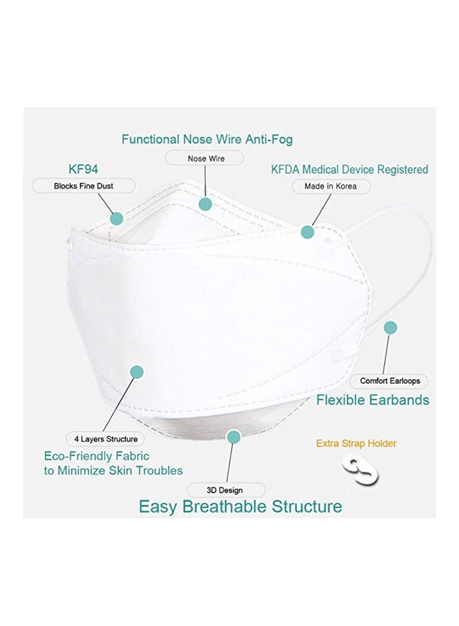 نيولبولون 20-Pieces KF94 4 Layered Face Mask  - Image 5
