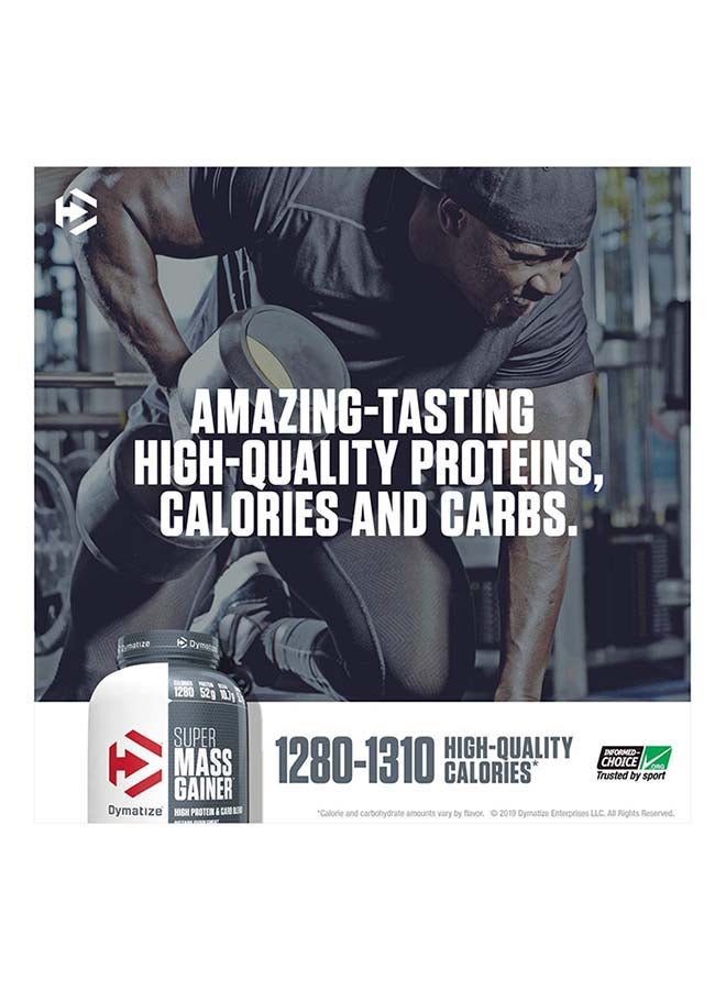 Dymatize - Super Mass Gainer Protein Powder  Rich Chocolate 6lb - Image 1