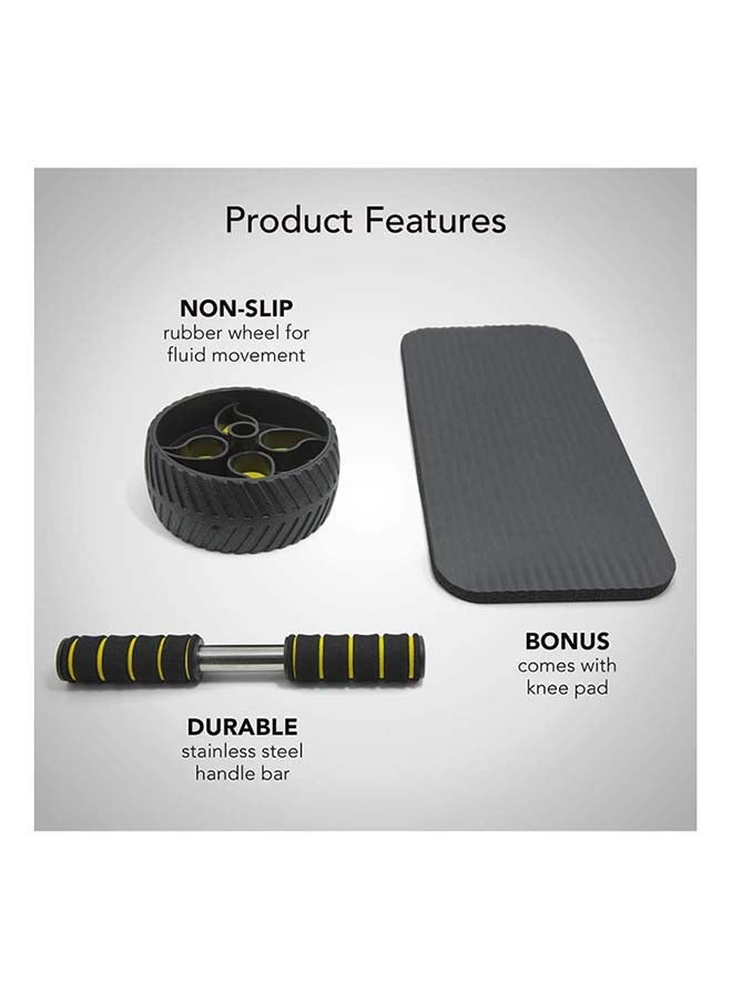 Sweet Sweat Performance Ab Wheel With Knee Pad - Image 3