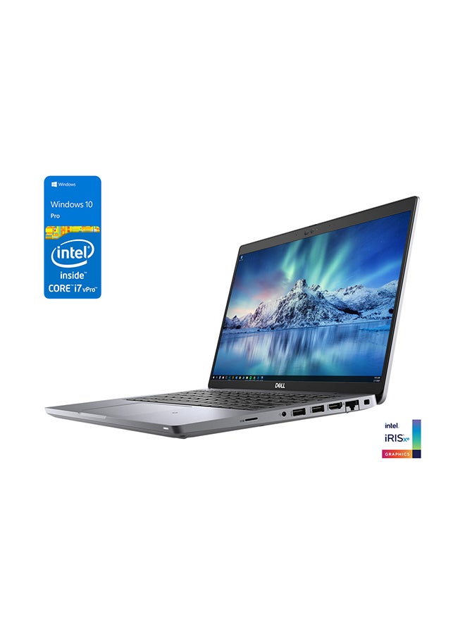 DELL - Latitude 5420 (Upgraded Version) Laptop With 14 Inch Full HD Display, 11th Gen Core i7 1185G7 Processor/16GB RAM/512GB SSD/Intel Iris Xe Plus Graphics/Windows 10/International Version English Silver - Image 1