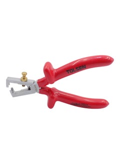 Dipped Insulated Wire Strippers Red