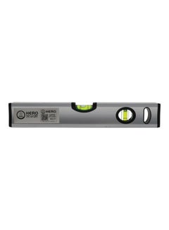 Hero Aluminium Spirit Level With Magnet Grey 30cm 