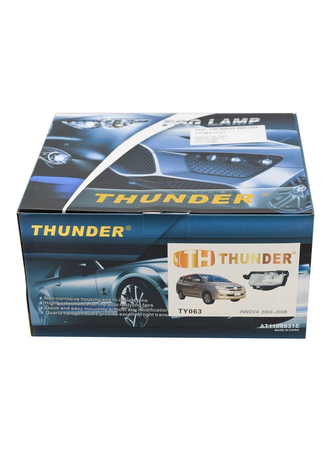 THUNDER - Fog Lights for Toyota Innova 2005–2008, OEM Design, Halogen, Left & Right Set - Image 1