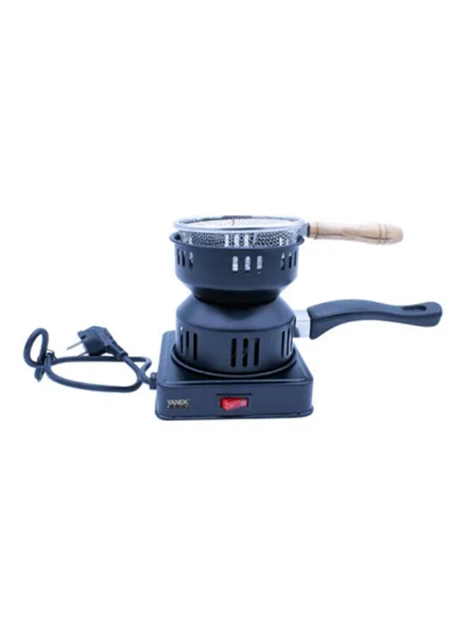 YANEK - Coal Burner Heater With Carrying Pan And Tong 17.5cm - Image 1