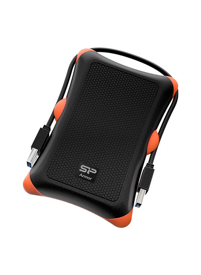 Silicon Power Anti-Shock & Waterproof Enclosure For Hard Disk Black  - Image 1