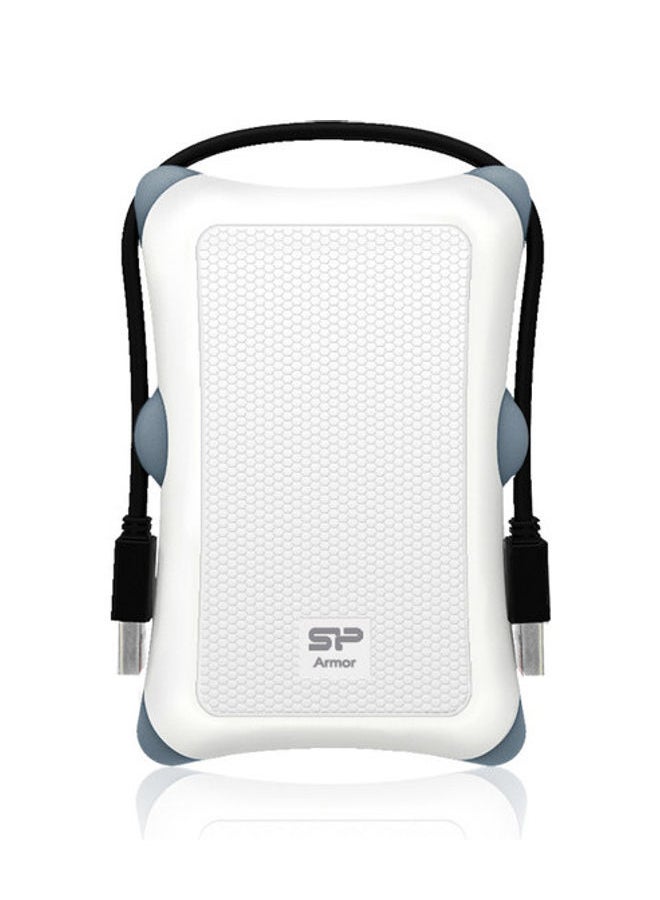 Silicon Power Anti-Shock & Waterproof Enclosure For Hard Disk White  - Image 2