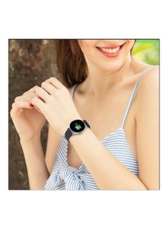 MARGOUN Stainless Steel Milanese Loop Mesh Replacement Band For Samsung Galaxy Watch 4/4 Classic/3/Active/Active 2 Black  - Image 4
