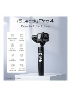 iSteady Pro 4 3-Axis Handheld Sports Camera Gimbal Stabilizer Black - v1640259022/N52230404A_2