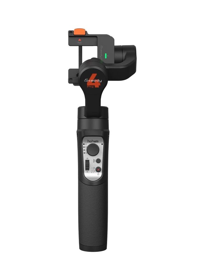 hohem iSteady Pro 4 3-Axis Handheld Sports Camera Gimbal Stabilizer Black  - Image 1