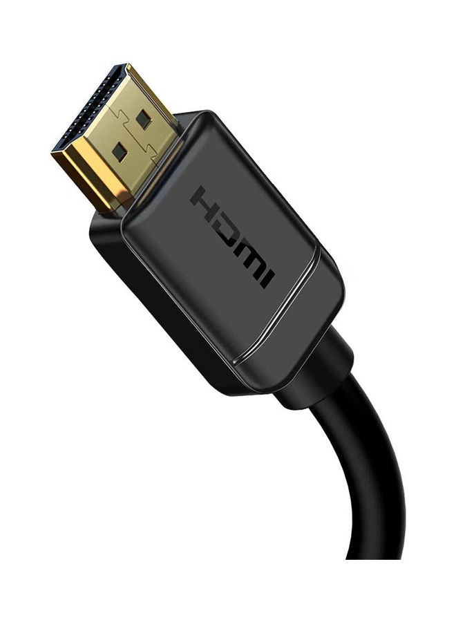 بيسوس كابل محول عالي الوضوح من HDMI إلى HDMI لون أسود. - Image 2