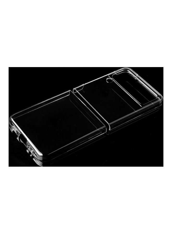 Muzz Premium Lightweight Protective Cover For Samsung Galaxy Z Flip3  5G Transparent - Image 3