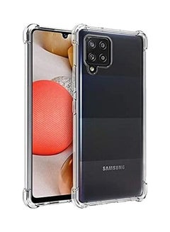 Muzz Silicone Back Cover For Galaxy A22 4G Clear  - Image 4