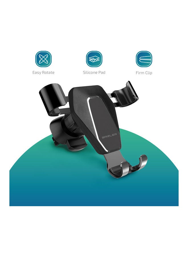 BRIZLER Auto Grip  Adjustable Air Vent Mount Black - Image 2