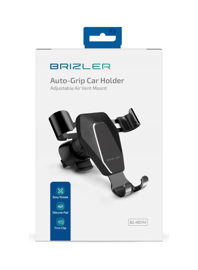 BRIZLER Auto Grip  Adjustable Air Vent Mount Black - Image 5