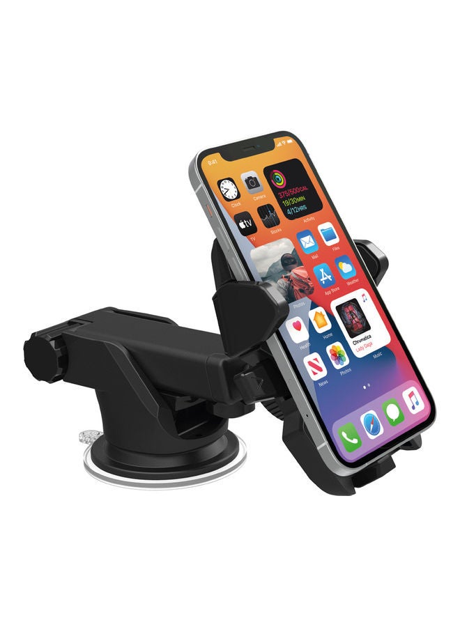BRIZLER Universal Compatible Car Phone Mount Black - Image 2