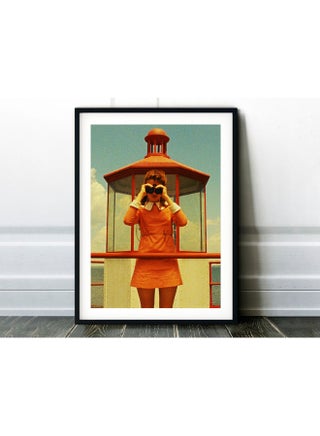 Moonrise Kingdom Movie Poster With Frame Multicolour 30x40cm - v1640265784/N52233005A_1