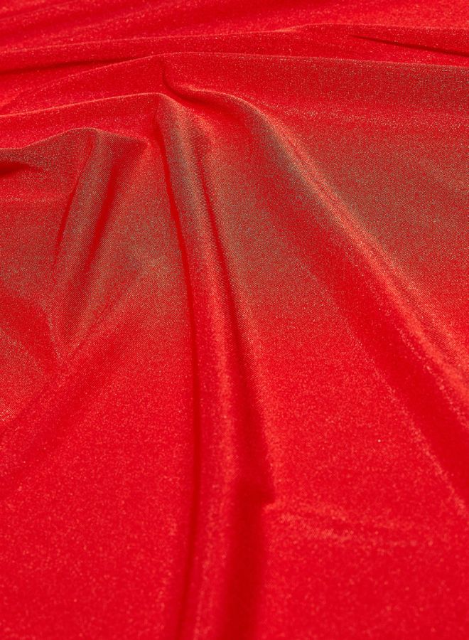 NUKHBAA - Modest Plain Scarf Red - Image 1