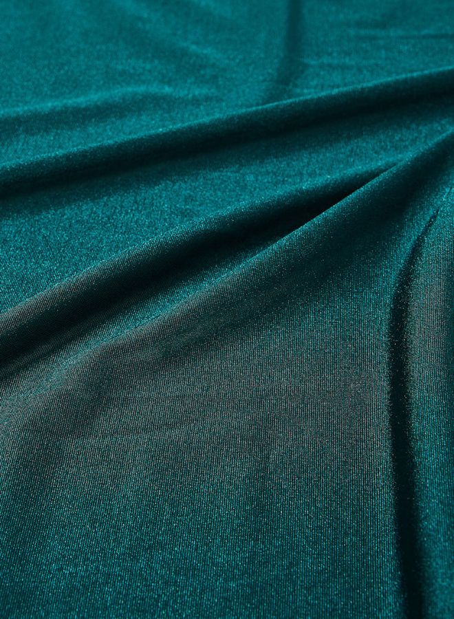 NUKHBAA - Modest Plain Scarf Green - Image 1