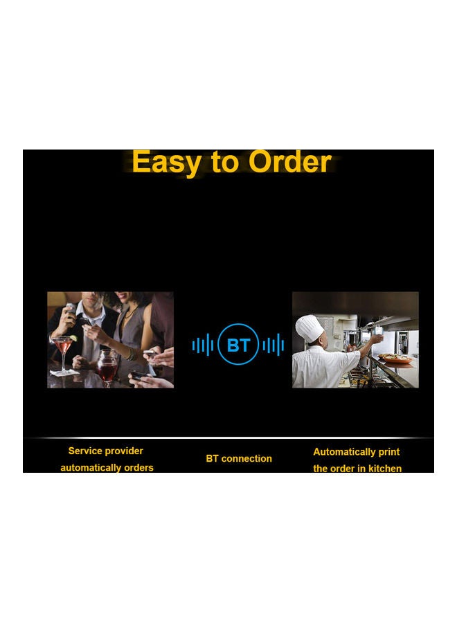 Portable Mini Wireless Thermal Printer Black - Image 4