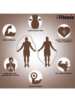 Fitness World Skipping Rope 180cm  - Image 2