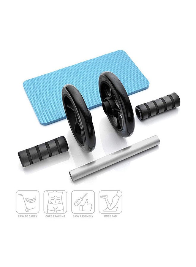 Fitness World Ab Dual Roller Wheel 12.6 x 3.94 x 9.45cm  - Image 3
