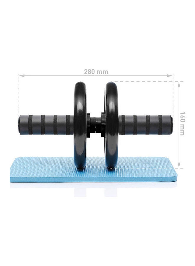 Fitness World Ab Dual Roller Wheel 12.6 x 3.94 x 9.45cm  - Image 4