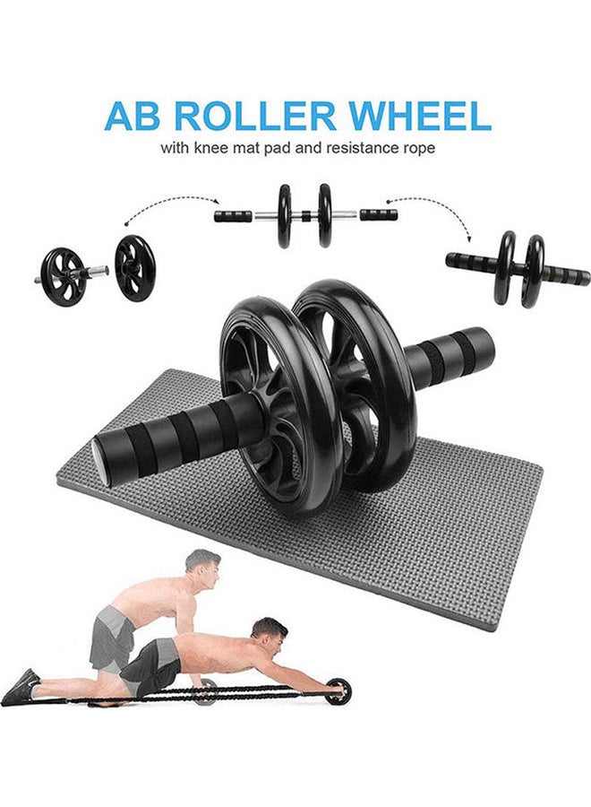 Fitness World Ab Dual Roller Wheel 12.6 x 3.94 x 9.45cm  - Image 5