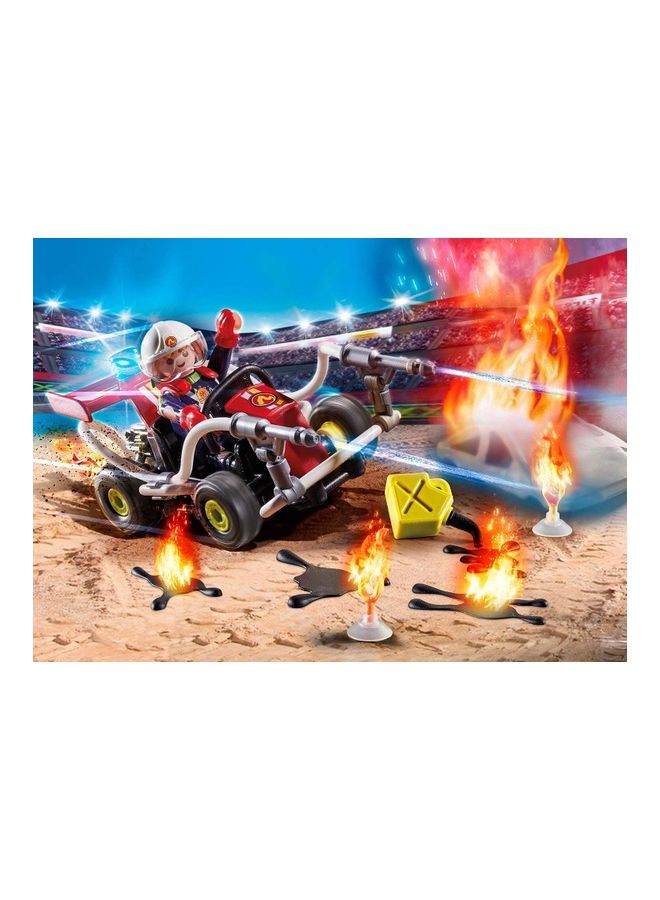 بلاي موبيل لعبة ستانت شو فاير كواد 18.7سم - Image 2