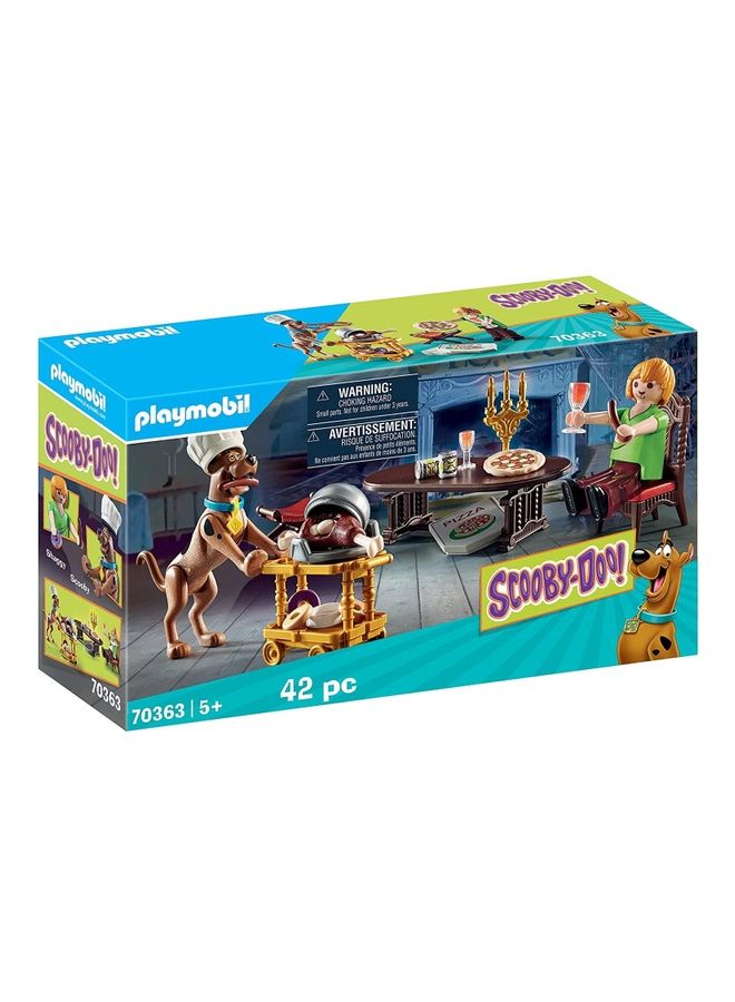 بلاي موبيل سكوبي-دو! عِشاء مع شاجي 24.8سم - Image 1