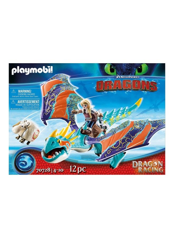 بلاي موبيل لعبة دراجون رسينج: أستريد آند ستورمفلاي 34.8سم - Image 2