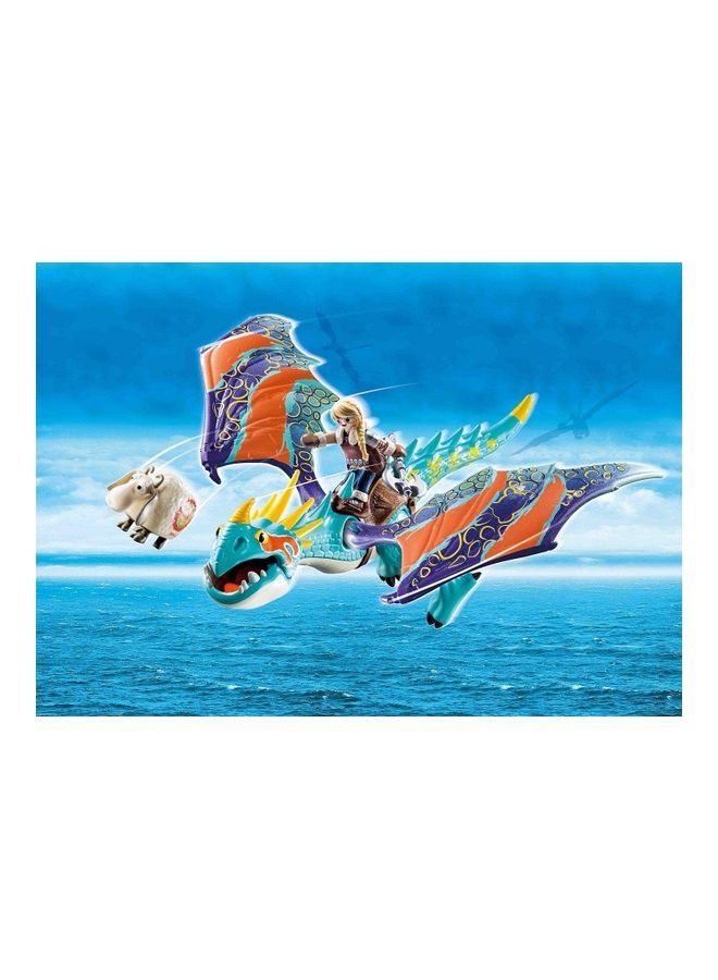 بلاي موبيل لعبة دراجون رسينج: أستريد آند ستورمفلاي 34.8سم - Image 3