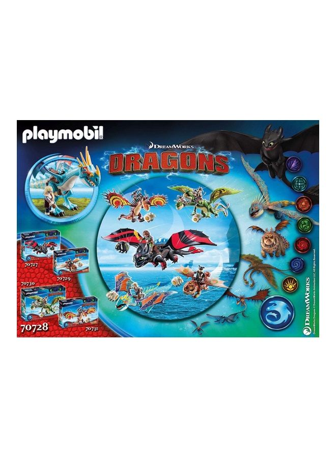 بلاي موبيل لعبة دراجون رسينج: أستريد آند ستورمفلاي 34.8سم - Image 4