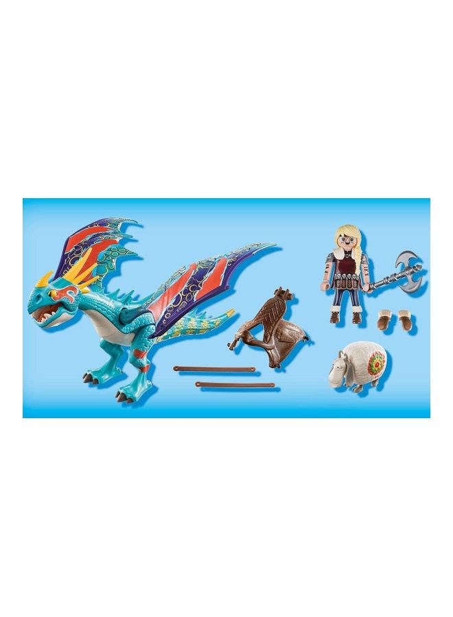 بلاي موبيل لعبة دراجون رسينج: أستريد آند ستورمفلاي 34.8سم - Image 5