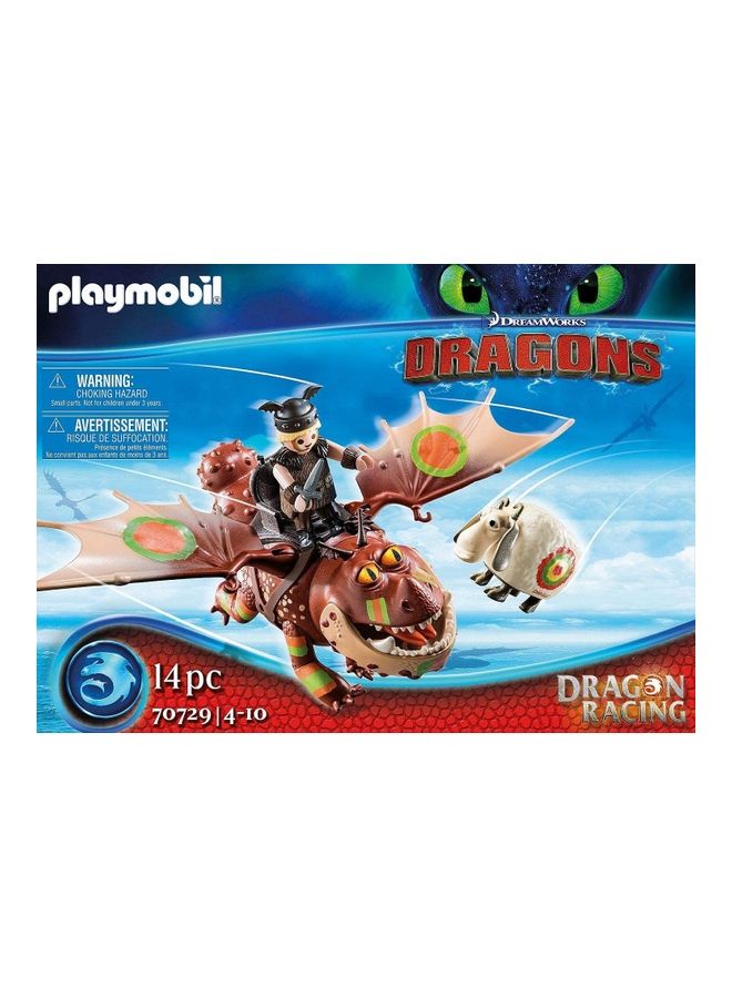 بلاي موبيل لعبة دراجون ريسنج: فيشليجز وميتلوج 34.8سم - Image 2