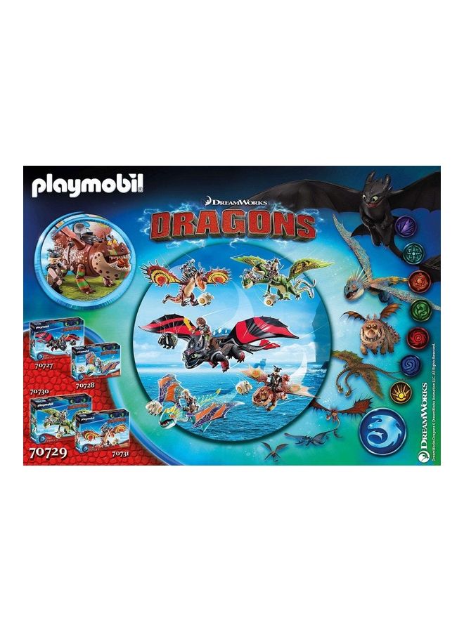 بلاي موبيل لعبة دراجون ريسنج: فيشليجز وميتلوج 34.8سم - Image 4