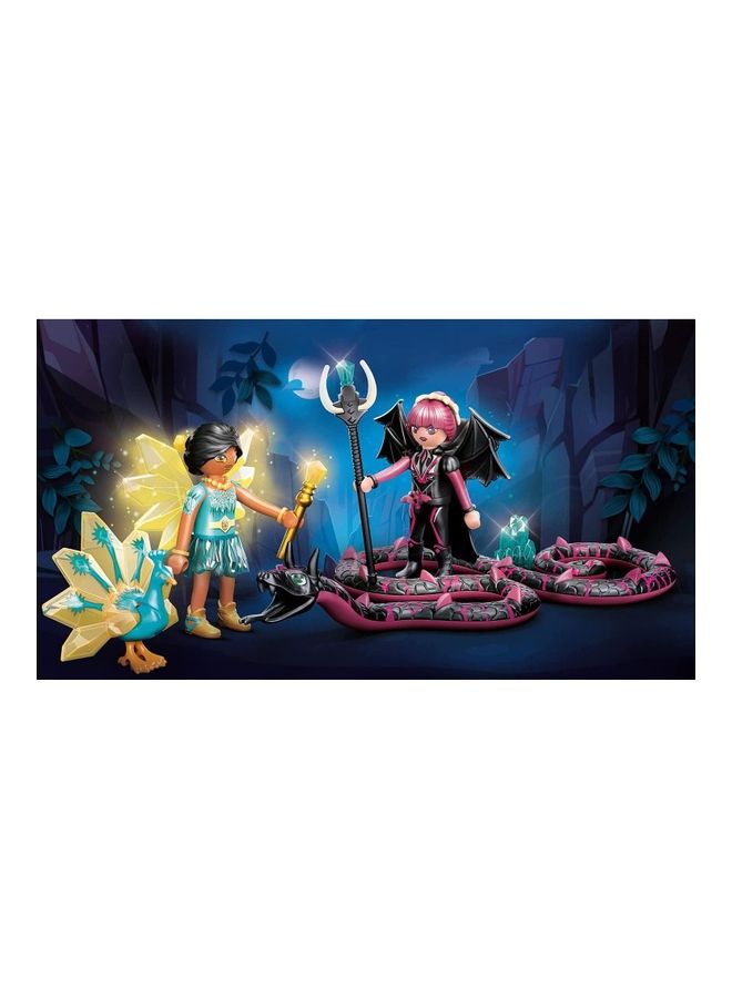 بلاي موبيل جنية كريستال وجنية خفاش مع سول 24.8سم - Image 2