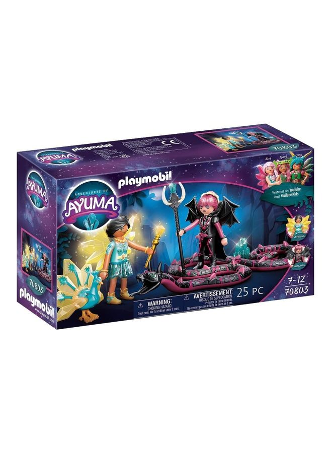 بلاي موبيل جنية كريستال وجنية خفاش مع سول 24.8سم - Image 1