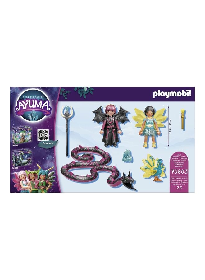 بلاي موبيل جنية كريستال وجنية خفاش مع سول 24.8سم - Image 4