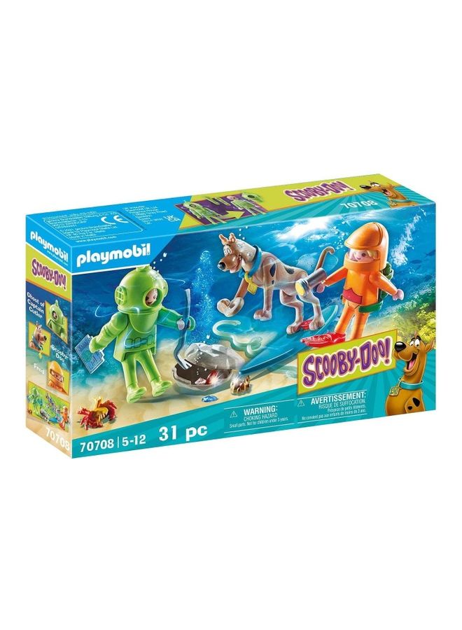 بلاي موبيل سكوبي دو! مغامرة مع جوست أوف كابتن 24.8سم - Image 1