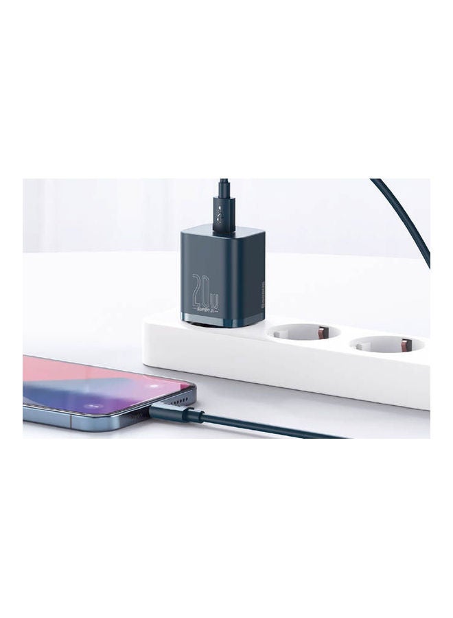 Baseus Super Si Quick Charger 1C 20W Eu Blue - Image 2