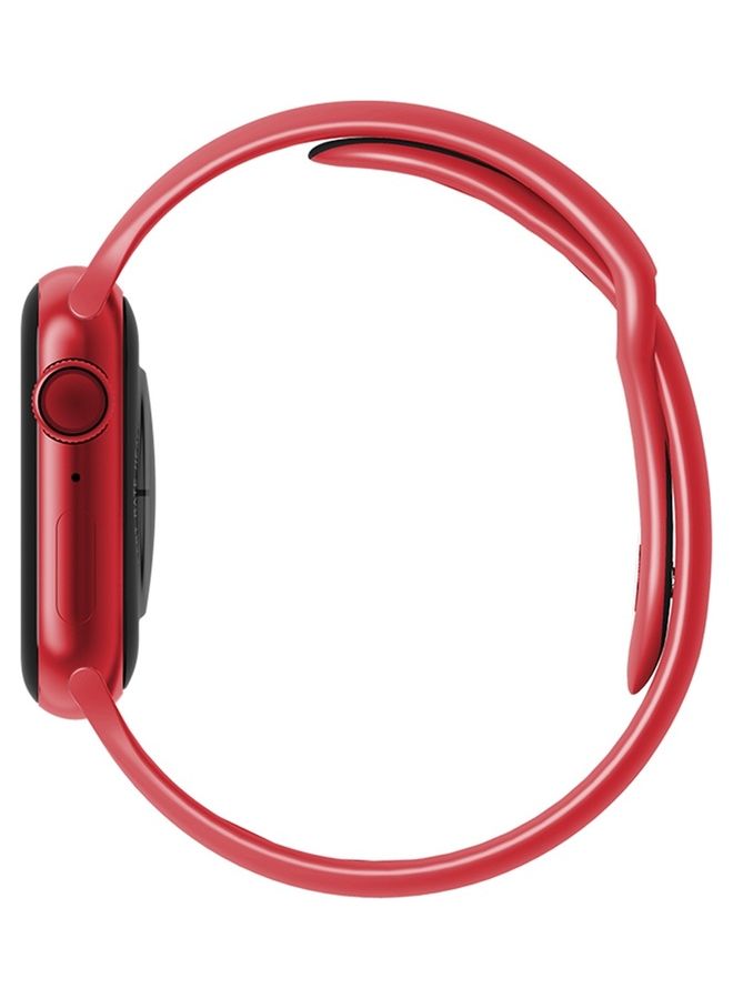 GULFLINK Smartwatch For Android And iOS Phones Noble Red - Image 4
