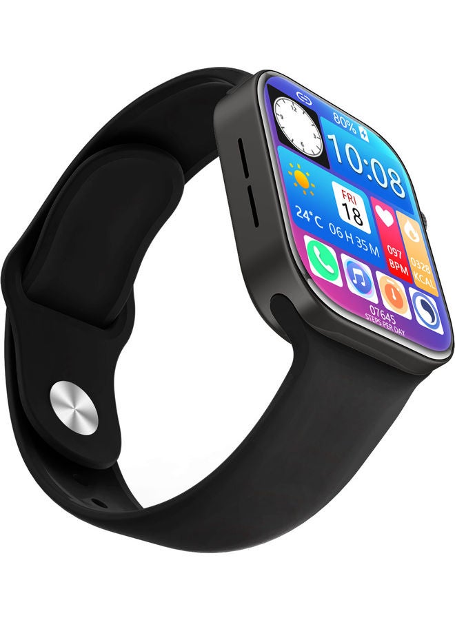 GULFLINK Smartwatch For Android And iOS Phones Elegant Black - Image 2