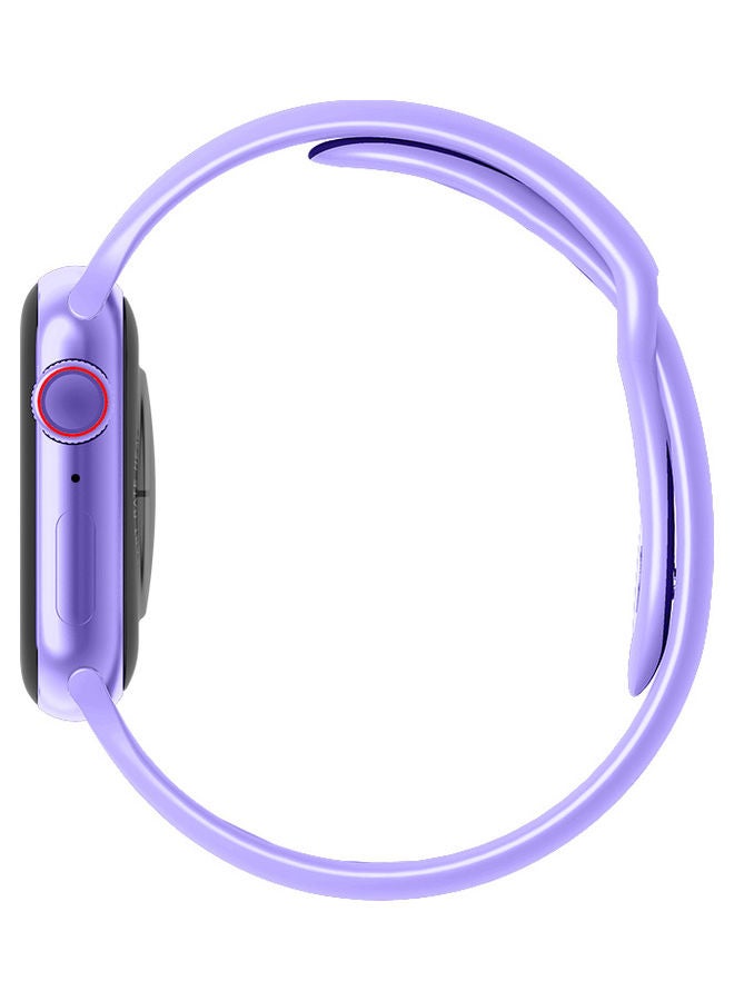 GULFLINK Smartwatch For Android And iOS Phones Light Purple - Image 3