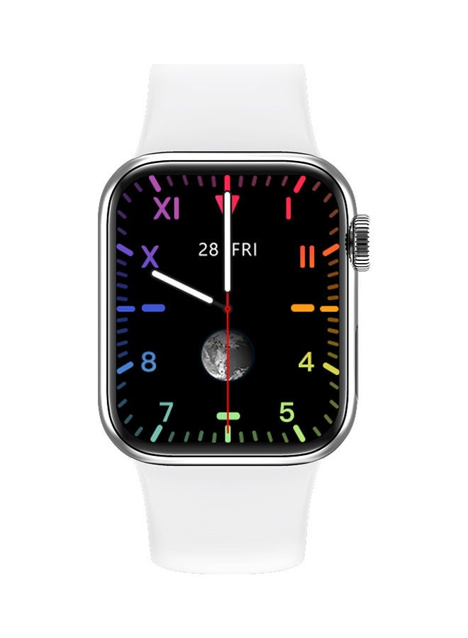 GULFLINK Smartwatch For Android And iOS Phones Sliver/White - Image 1