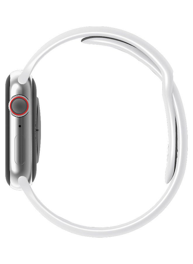 GULFLINK Smartwatch For Android And iOS Phones Sliver/White - Image 4