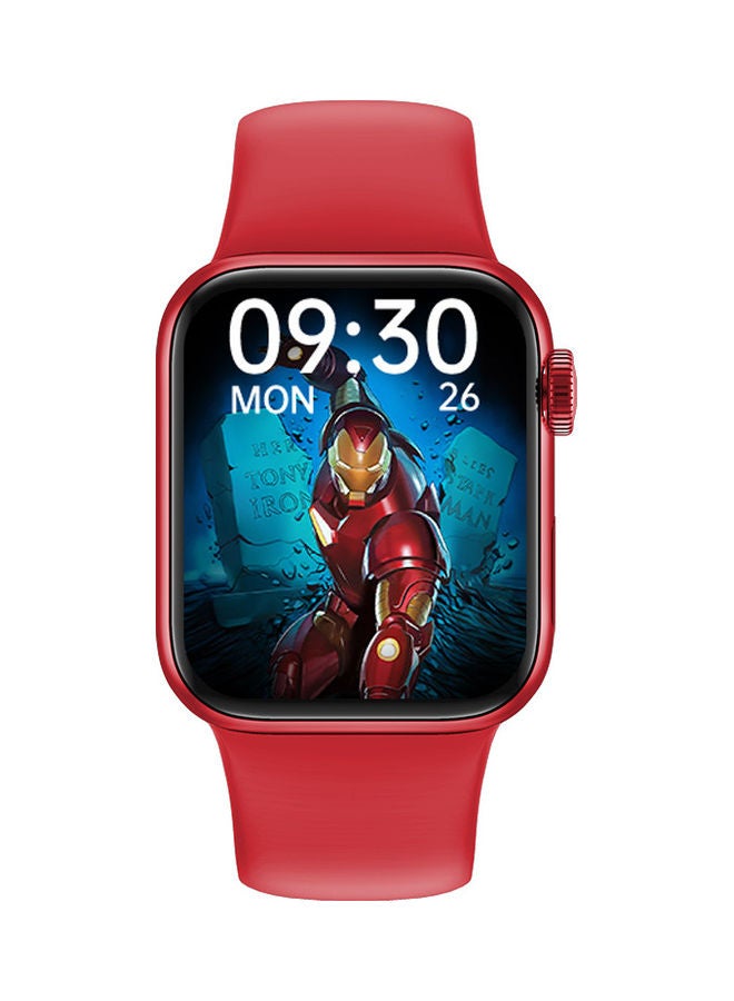 GULFLINK Smartwatch For Android And iOS Phones Red - Image 1