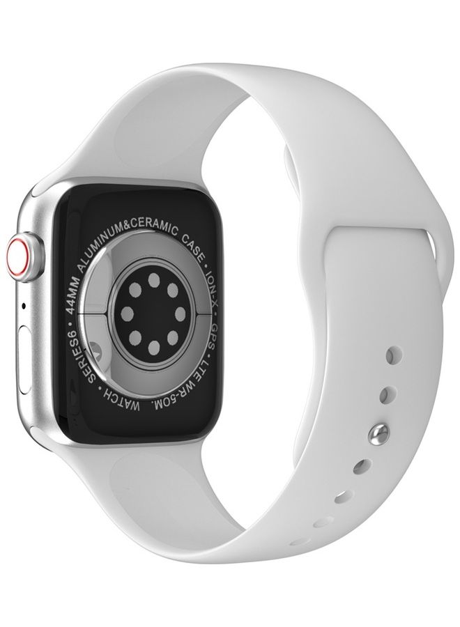 GULFLINK Smartwatch For Android And iOS Phones Silver - Image 4