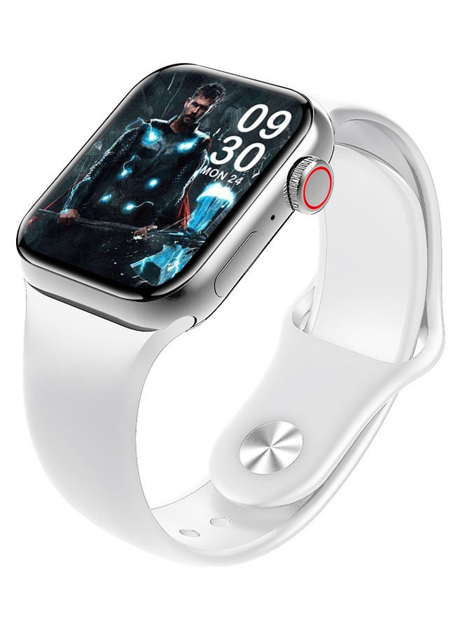 GULFLINK Smartwatch For Android And iOS Phones Silver - Image 2
