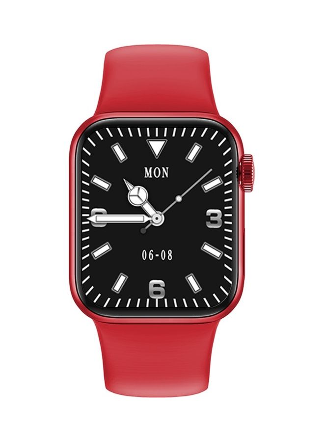 GULFLINK Smartwatch For Android And iOS Phones Red - Image 1
